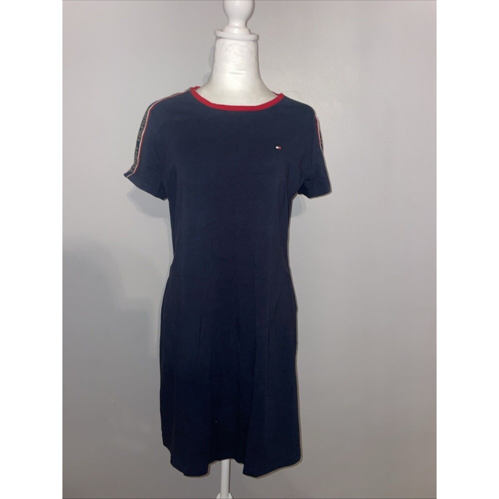 Tommy Hilfiger navy blue t-shirt dress Size Large